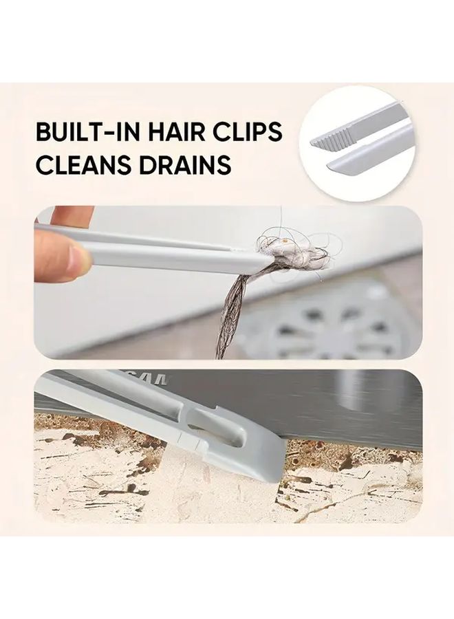 360 Degree Rotating Crevice Brush 3pcs Hard Bristle Scrubber For Tile Grout Dishes And Narrow Spaces - Image 5