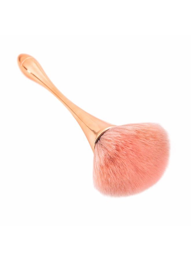 Jutoe Super Large Mineral Powder Brush, Bronzer Kabuki Makeup Brush, Soft Fluffy Foundation Brush, Professional Powder Brush and Blush Brush for Daily Makeup (Grade colour) - Image 1