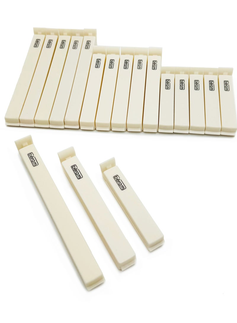 Beram Sealing Clips for Snack Bags, Vacuum Sealers for Packages, Storage for Home and Kitchen, Air Tight Sealing Chip Clips, Aesthetic Kitchen Accessory, Pack of 4, 5 and 10 - Image 4