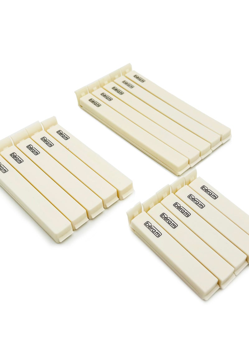 Beram Sealing Clips for Snack Bags, Vacuum Sealers for Packages, Storage for Home and Kitchen, Air Tight Sealing Chip Clips, Aesthetic Kitchen Accessory, Pack of 4, 5 and 10 - Image 5