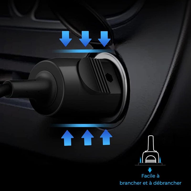 KFD 90W Car Charger Power Supply for ResMed S10 Airsense S10 AirCurve CPAP BiPAP Machines ResMed S10 DC 24V 3.75A 90W CPAP BiPAP Maschinen, Auto Adapter Resmed S10 AC Adapter Adapter - Image 4