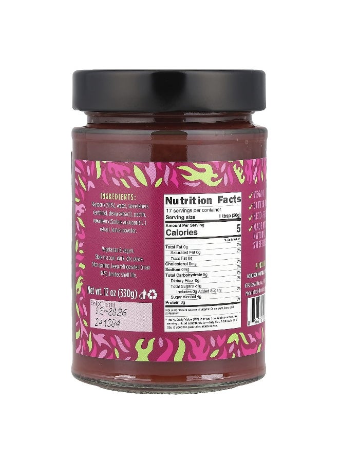 Good Good GOOD GOOD, Raspberry Jam, 12 oz (330 g)  - Image 2