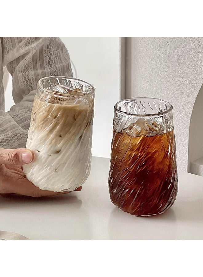 Pinyu Coffee Mug, Heat-resistant, Stylish Cup, For Home And Office Use, High Borosilicate Thickened Water Cup, Tea Mug, Portable Cup, 400ml - Image 1