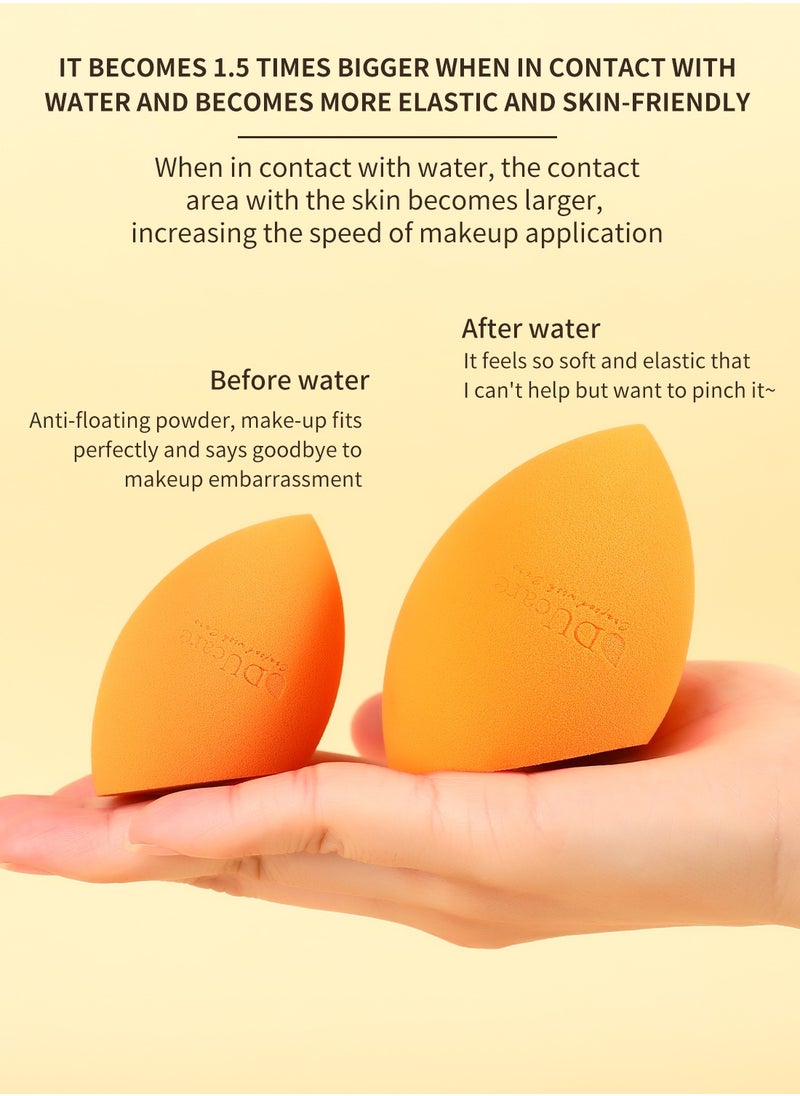 DUcare Beauty Blender, Makeup Blending Sponge with Angled & Rounded Sides For Concealer Or Foundation, Vegan & Cruelty-Free, 1 Piece  - Image 5
