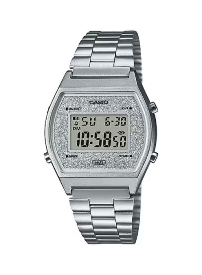CASIO Women's Stainless Steel Digital Watch B640WDG-7DF - 35 mm