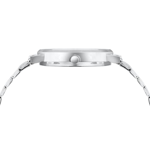 LOUIS DEVIN Stainless Steel Chain Analog Wrist Watch for Women (Green Dial) | LD-LR192-GRN-CH - Image 5