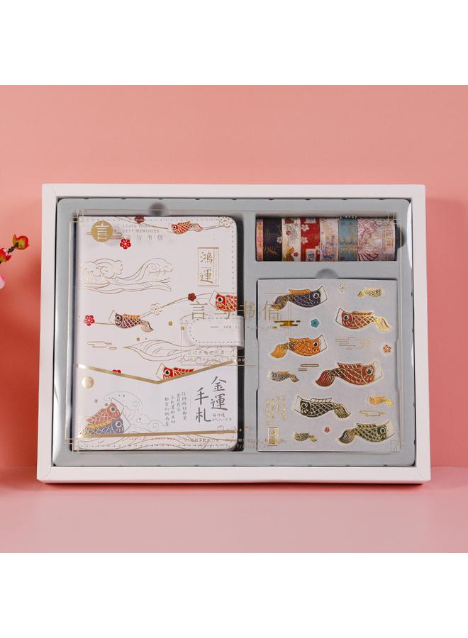 Bluejw Creative Hand Account Gift Box Suit Play Fine Post-it Notes Bookmark Gift Funny Cute Stationery Goddess Hand Account - Image 1