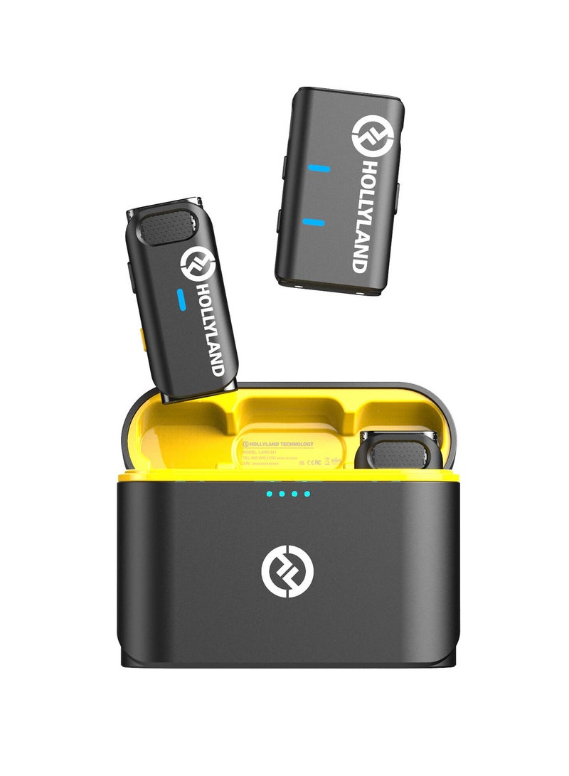 هولي لاند هوليلاند ميكروفون لاسلكي لارك كاميرا M1 DUO BK (Black) - Image 1