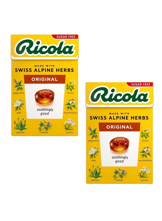 Ricola ريكولا سويسري خالي من السكر مع ستيفيا قطرات عشبية 45 جرام (عبوة من 10) - Image 4