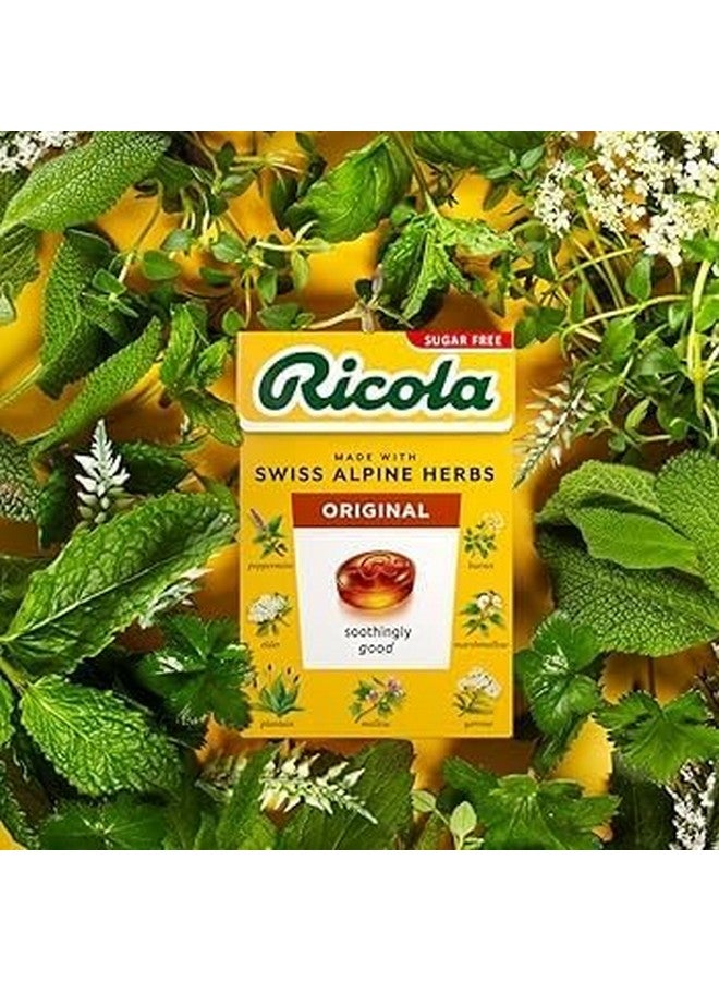 Ricola ريكولا سويسري خالي من السكر مع ستيفيا قطرات عشبية 45 جرام (عبوة من 10) - Image 3