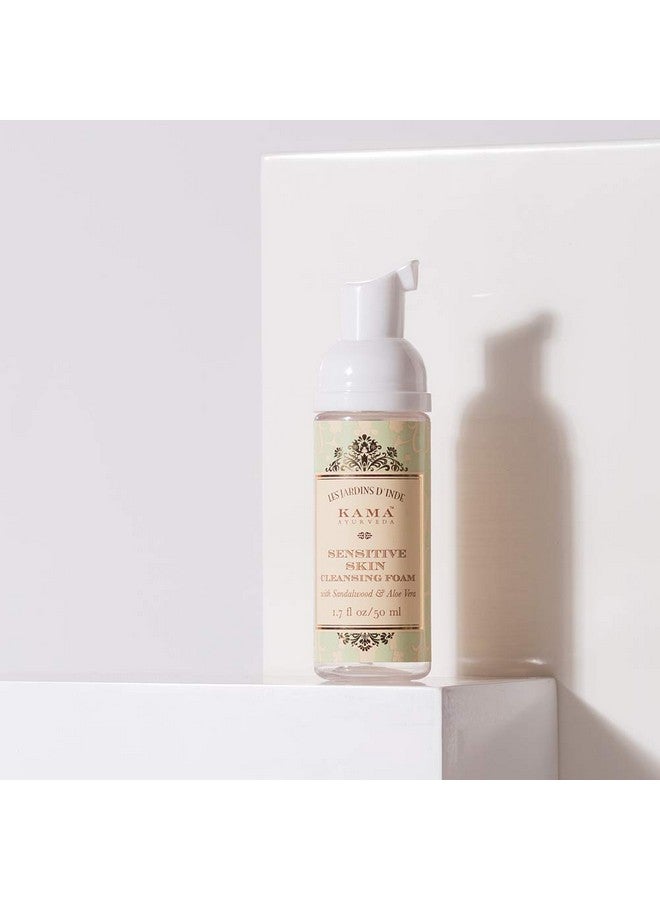 Kama Ayurveda Sensitive Skin Cleansing Foam, 50ml - Image 2