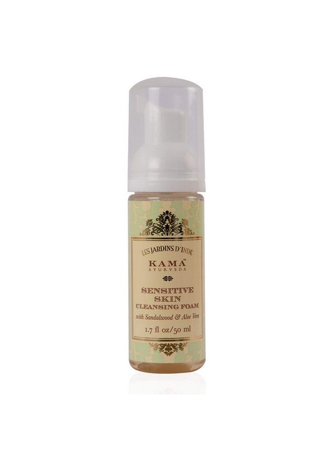 Kama Ayurveda Sensitive Skin Cleansing Foam, 50ml - Image 1