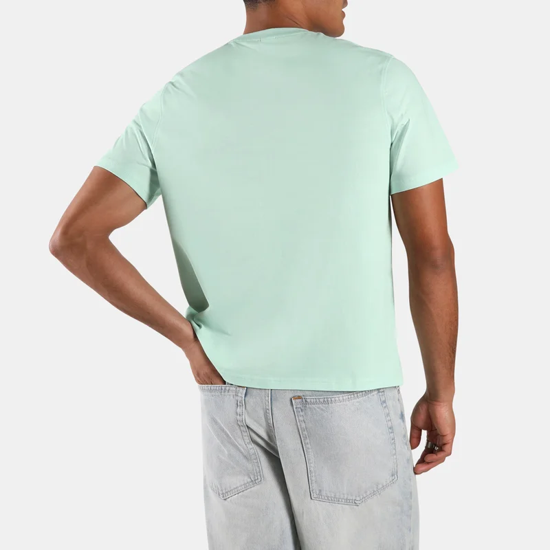 Reebok Tranquil Teal Reebok Cody Small Logo Crew Neck Short Sleeve Men's T-Shirt for Men | Best Price UAE