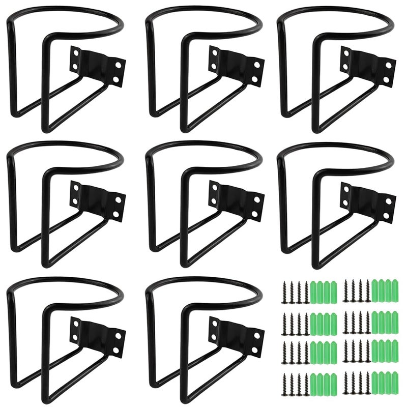 TIHOOD 8PCS Stainless Steel Boat Ring Cup Drink Holder Fit for Boat Yacht Truck Car Apartment RV