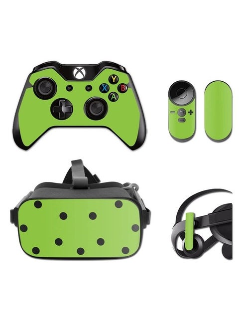 MightySkins Skin Compatible with Oculus Rift CV1 wrap Cover Sticker Skins Solid Lime Green