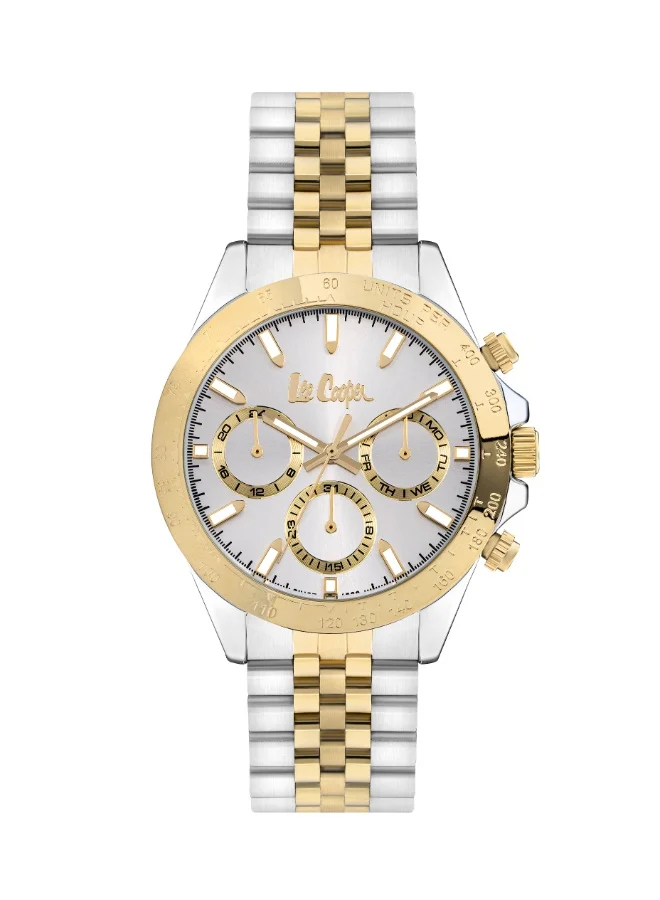 Lee Cooper Men's Metal Multi Function Watch LC07963.230 - 43 mm