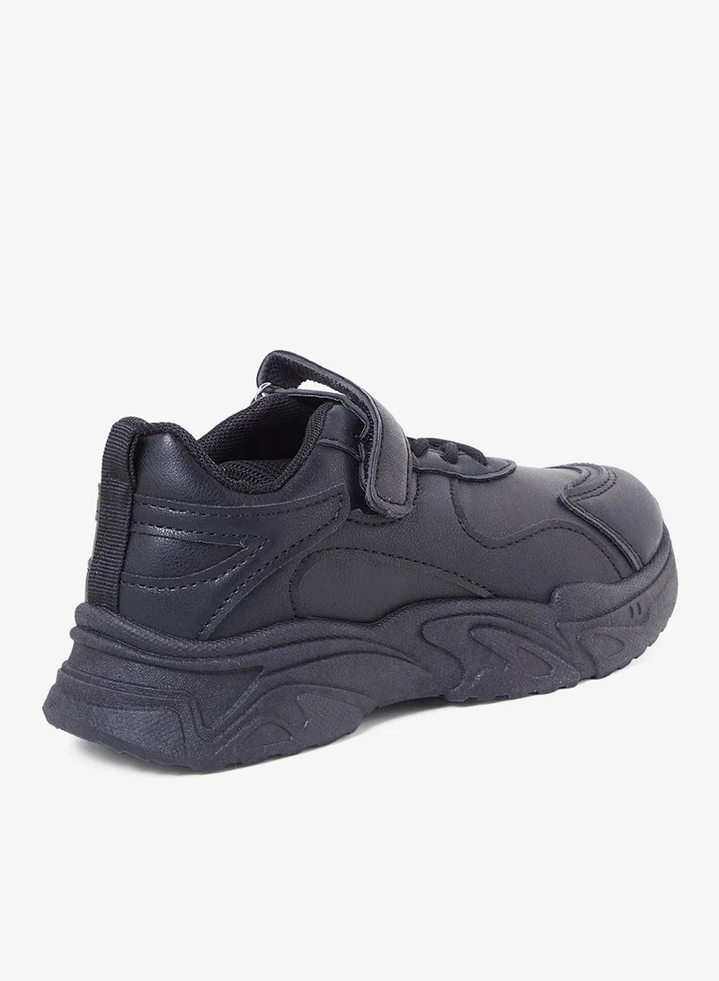 Geoomnii  Geoomnii School Shoes Pre-Teen Boys Black for Men | Best Price UAE