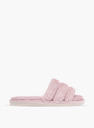 Womens Faux Fur Textured Slip-On Bedroom Slippers - pzsku/ZDABBE7EEE27A4A6BB613Z/45/_/1736265274/b20d08bb-a808-49e6-b251-357b22a5a685