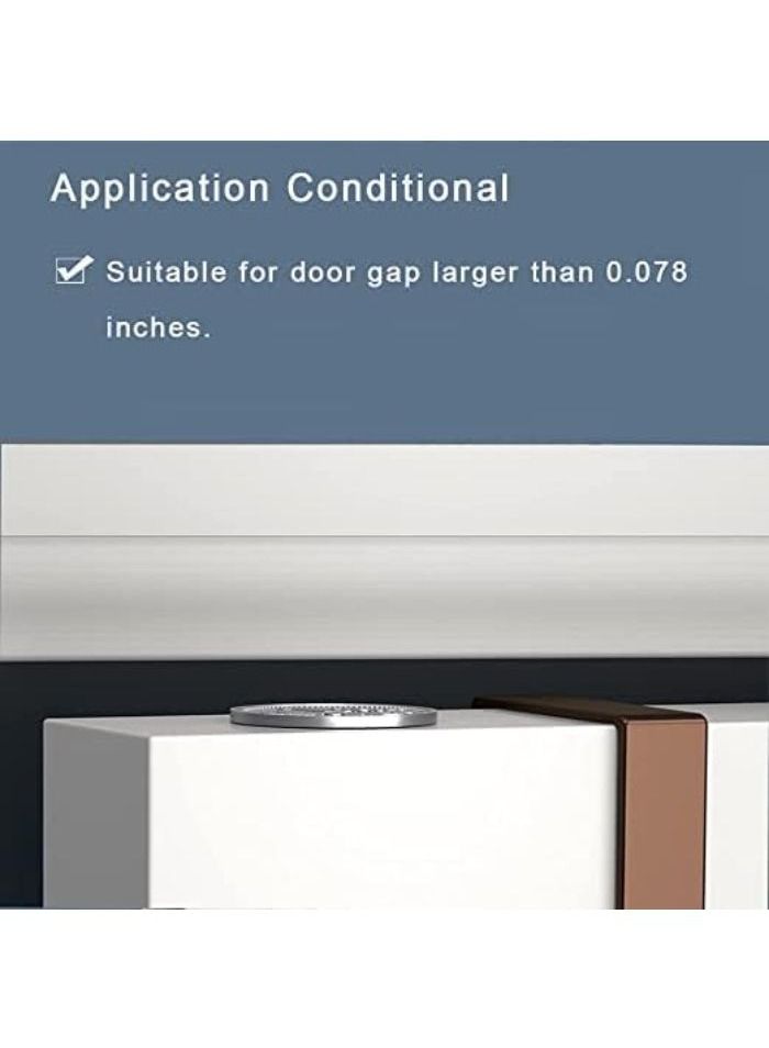 خطاف باب شماعة معدنية تعلق فوق الباب مع 7 خطافات لتعليق الملابس والفوط والمفاتيح (7 خطافات، اسود) - Image 4