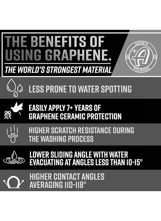 Adam's Polishes - Uv Graphene Ceramic Coating - 10H Ceramic Coating For Cars W/Uv Glow Technology - Image 1