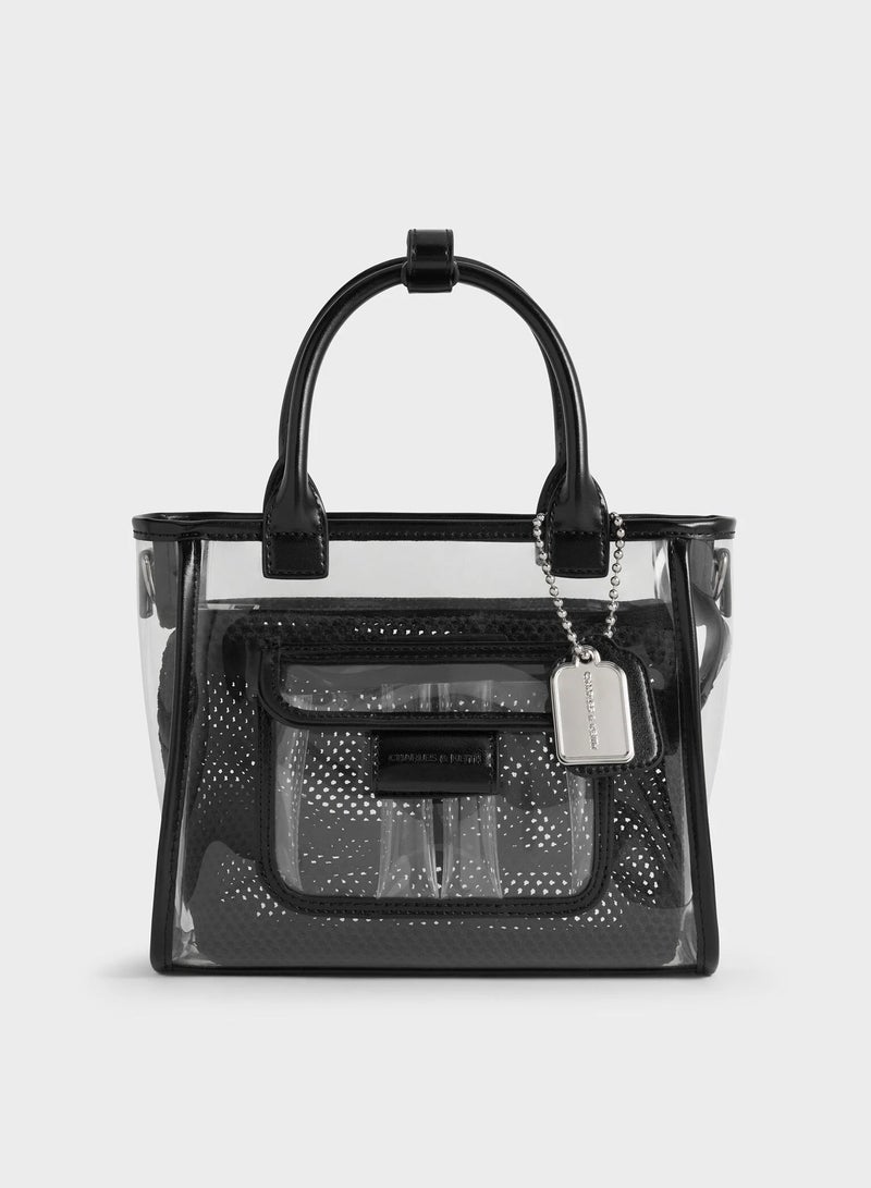 Charles & Keith Norah Handheld Jelly Bag - Image 1