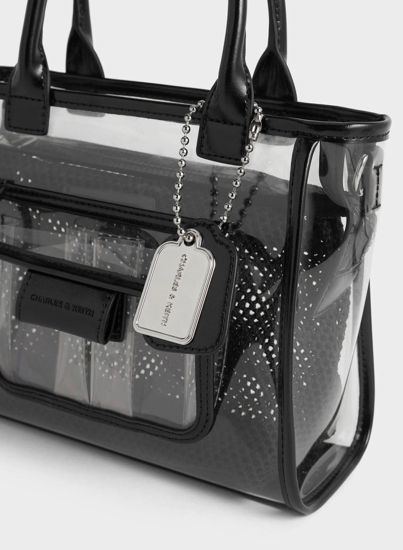 Charles & Keith Norah Handheld Jelly Bag - Image 4