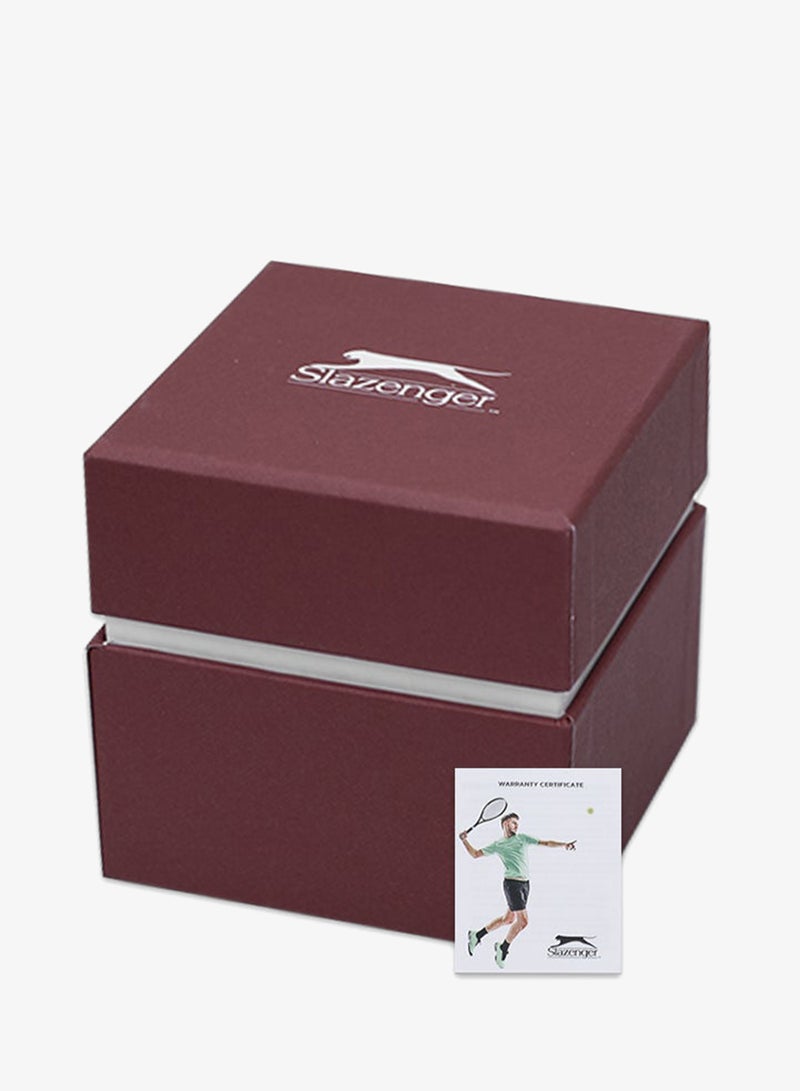 Slazenger Women's Analog Display Watch With Silver Metal Strap - SL.9.2339.3.01 - Image 5