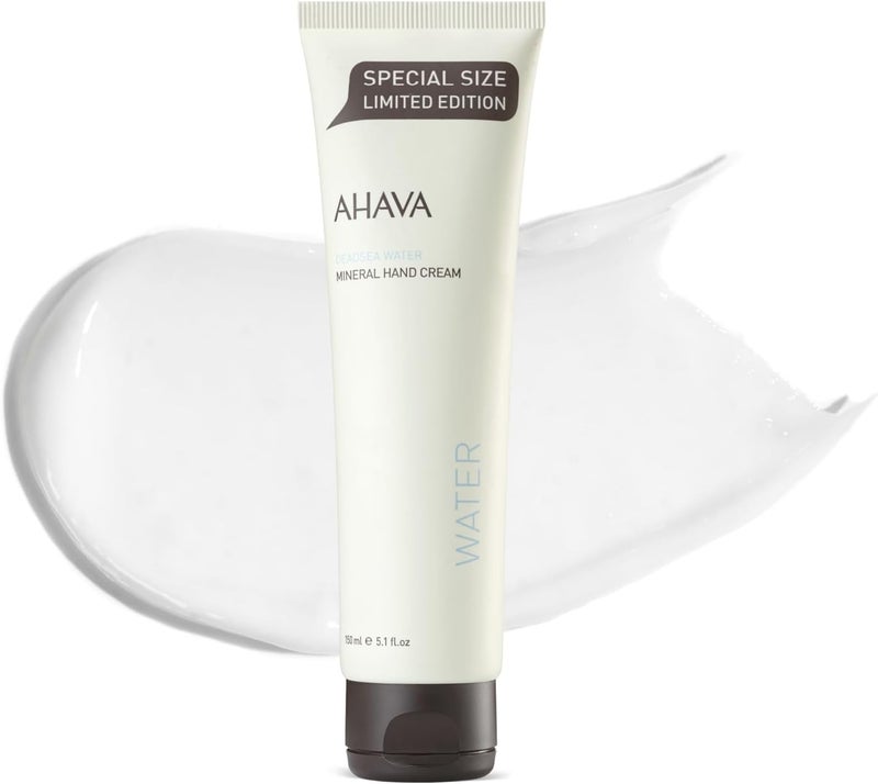 AHAVA Mineral Hand Cream, Original - Special Size Limited Edition, 5.1 Fl Oz - Image 1