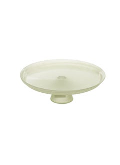 Ardacam Hiro Footed Plate 28 cm-Green  - Image 1