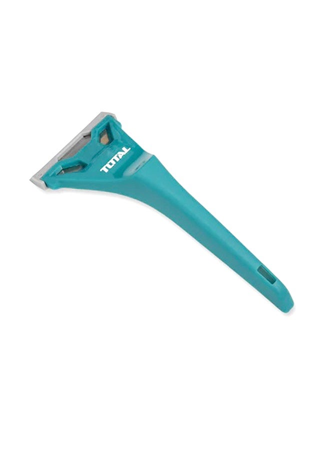 توتال تولز مكشطة نوافذ توتال مقاس 7 بوصات (175 مم) بشفرة 61 × 19 مم | تتضمن شفرة سكين تشذيب واحدة | مثالية لإزالة الطلاء الزائد والملصقات والبقايا من الأسطح الزجاجية - Image 1