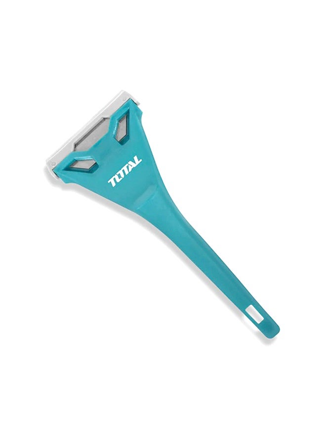 توتال تولز مكشطة نوافذ توتال مقاس 7 بوصات (175 مم) بشفرة 61 × 19 مم | تتضمن شفرة سكين تشذيب واحدة | مثالية لإزالة الطلاء الزائد والملصقات والبقايا من الأسطح الزجاجية - Image 2