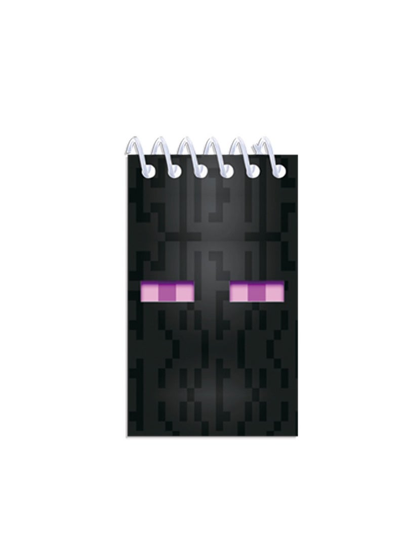 Generic 10pcs Pixel notebook Minecraft theme Spiral coil mini notebook coil spiral notepad for kids students school supplies  - Image 4