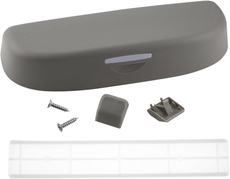 QASULER Car Sunglasses Holder - Gray - Image 1