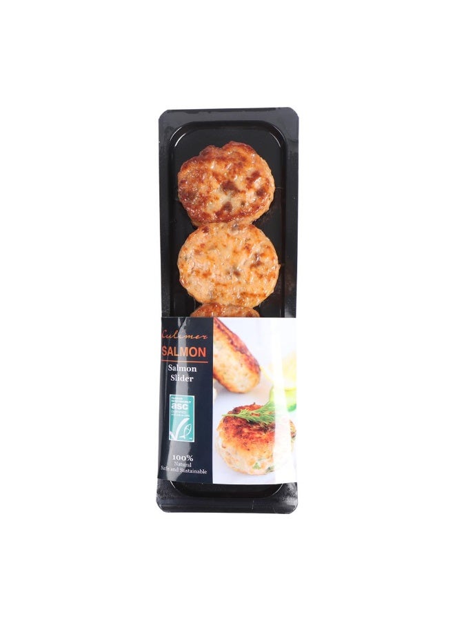 Salmon Sliders Jalapeno & Cheese - 4 Patties
