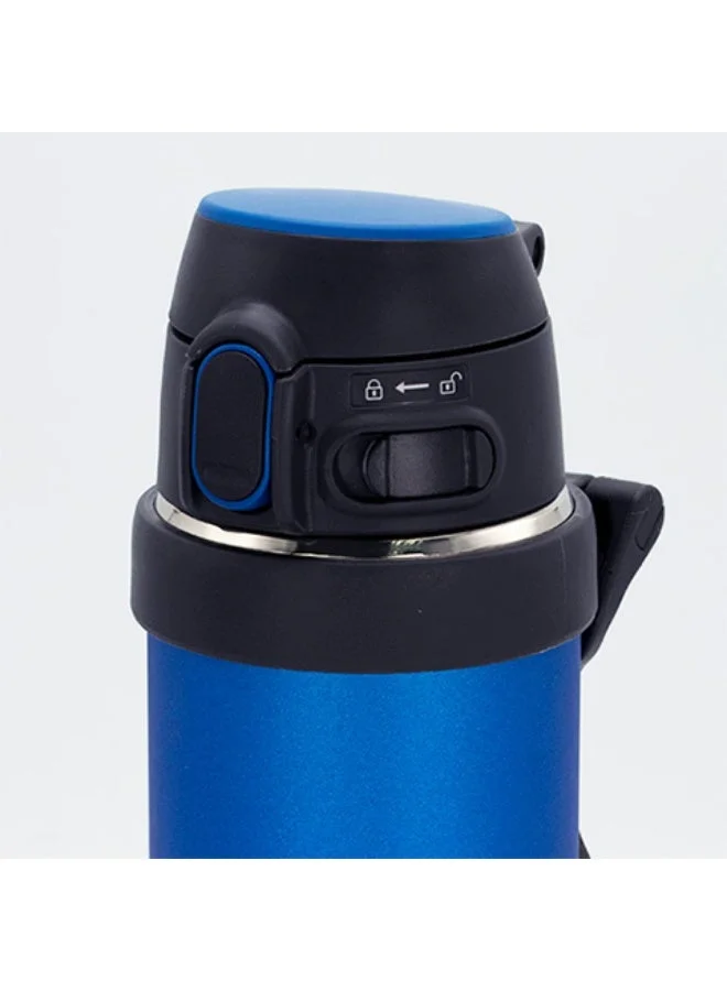زوجيروشي S/S Vaccum Bottle,0.48L,Cobalt Blue
