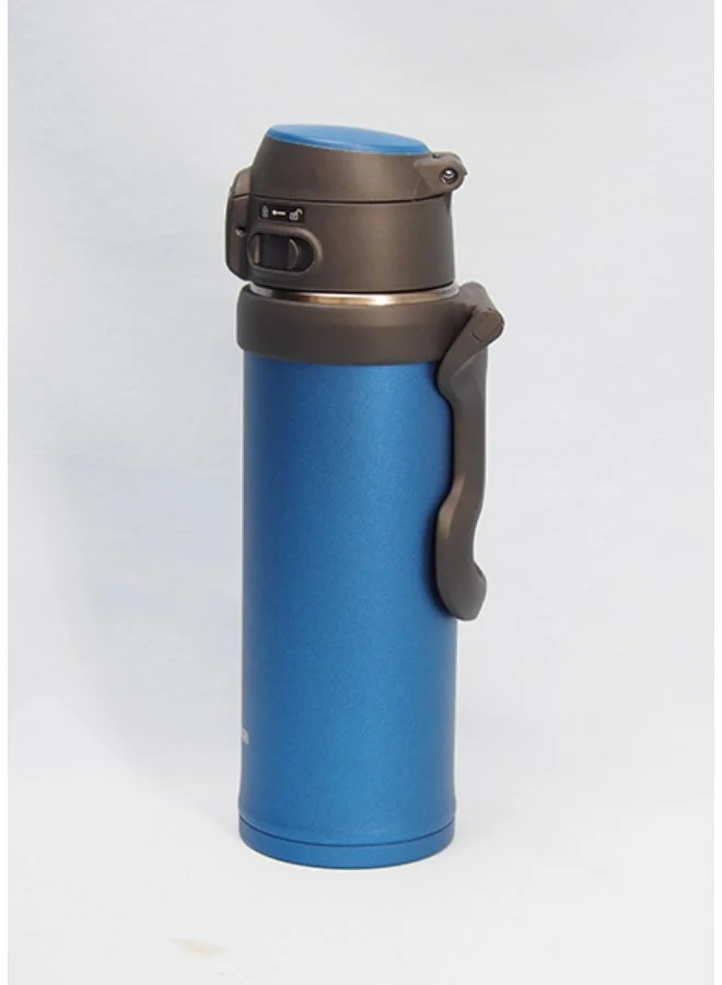 زوجيروشي S/S Vaccum Bottle,0.48L,Cobalt Blue