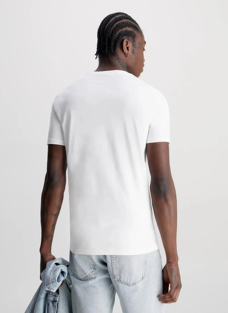 Calvin Klein Jeans Logo Crew Neck T-Shirt