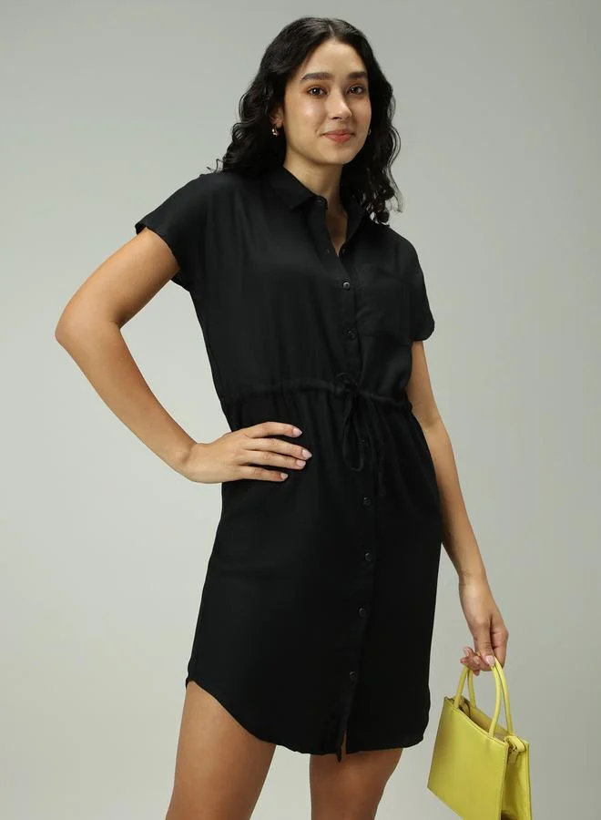 أوجيدر فستان بنمط بلوزة بخصر مطاطي