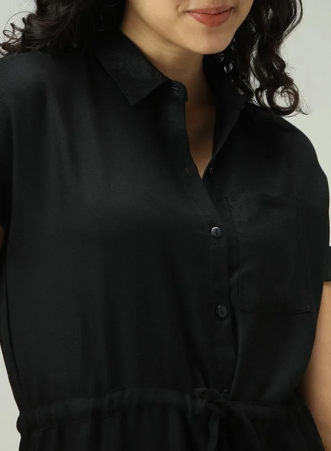 أوجيدر فستان بنمط بلوزة بخصر مطاطي