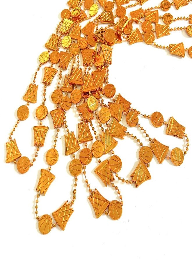 GZYSSL 12 Pcs Basketball Sport Theme Party Beads Necklaces Basketball Pendants Beads Necklace Sport Team Accessories Party Supplie - Image 3