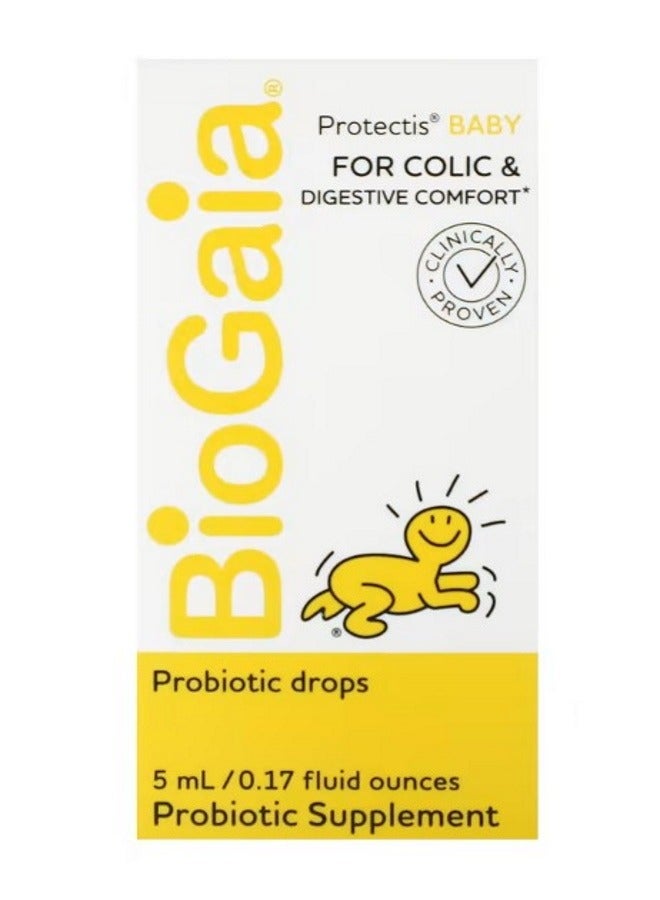 بيوجايا Protectis Baby Drops For Colic  Digestive Comfort 0.17 fl oz 5 ml - Image 1