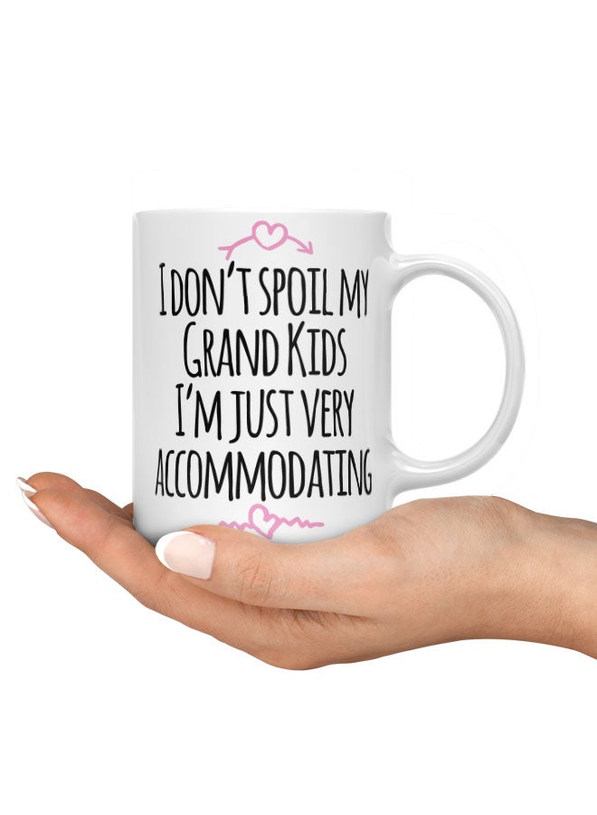 LIT Coffee Mug I don’t spoilWhite Mug Grand Children and Grand Parents Grand Ma gift from Grand kids - Image 3