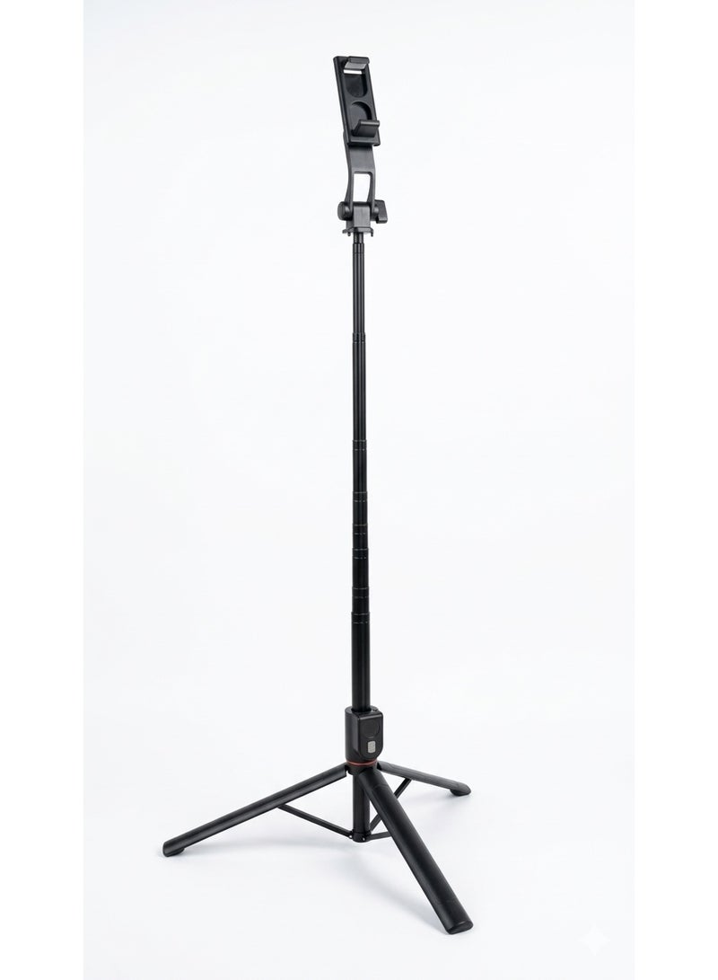 Wireless Selfie Stick Tripod with Bluetooth Remote – 360° Rotation, Extendable Phone Stand, and Integrated Tripod – Portable & Lightweight for Travel, Vlogging, and Photos - Image 4