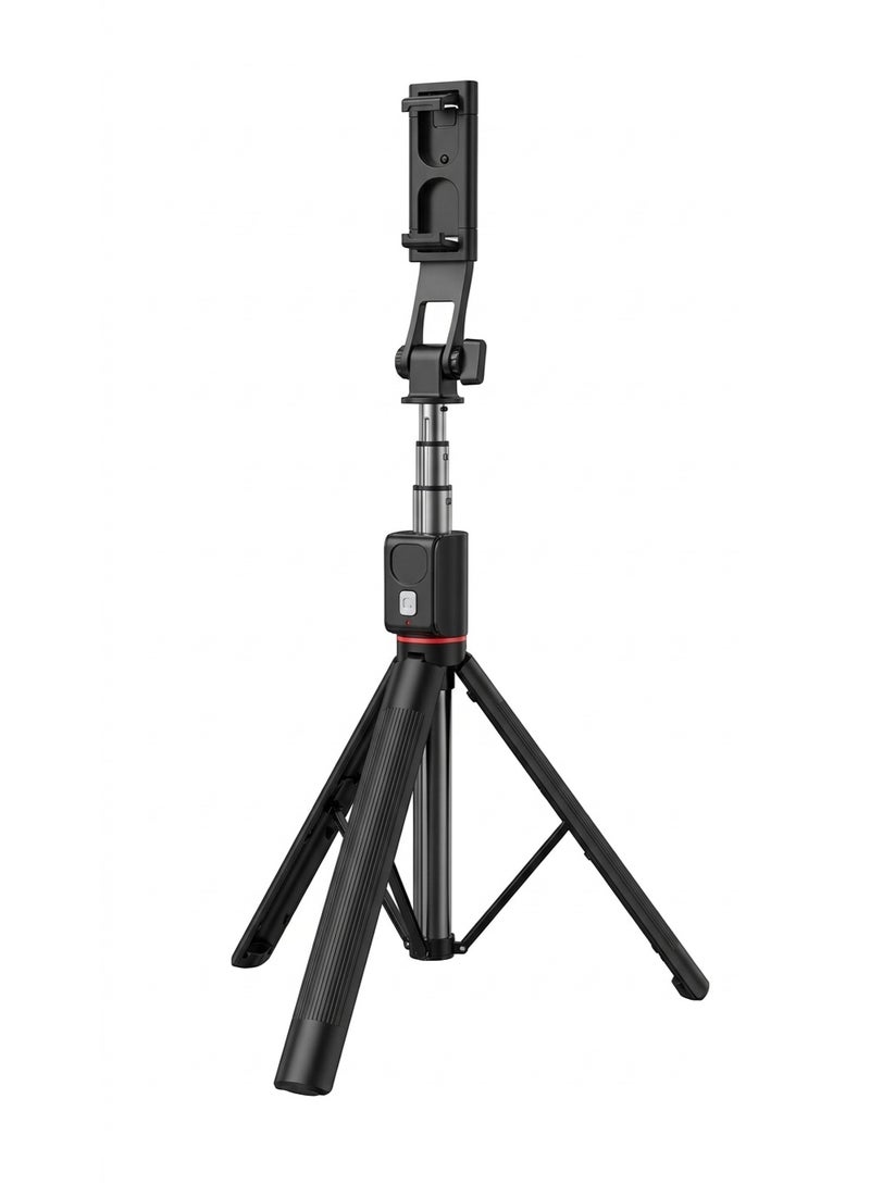 Wireless Selfie Stick Tripod with Bluetooth Remote – 360° Rotation, Extendable Phone Stand, and Integrated Tripod – Portable & Lightweight for Travel, Vlogging, and Photos - Image 3