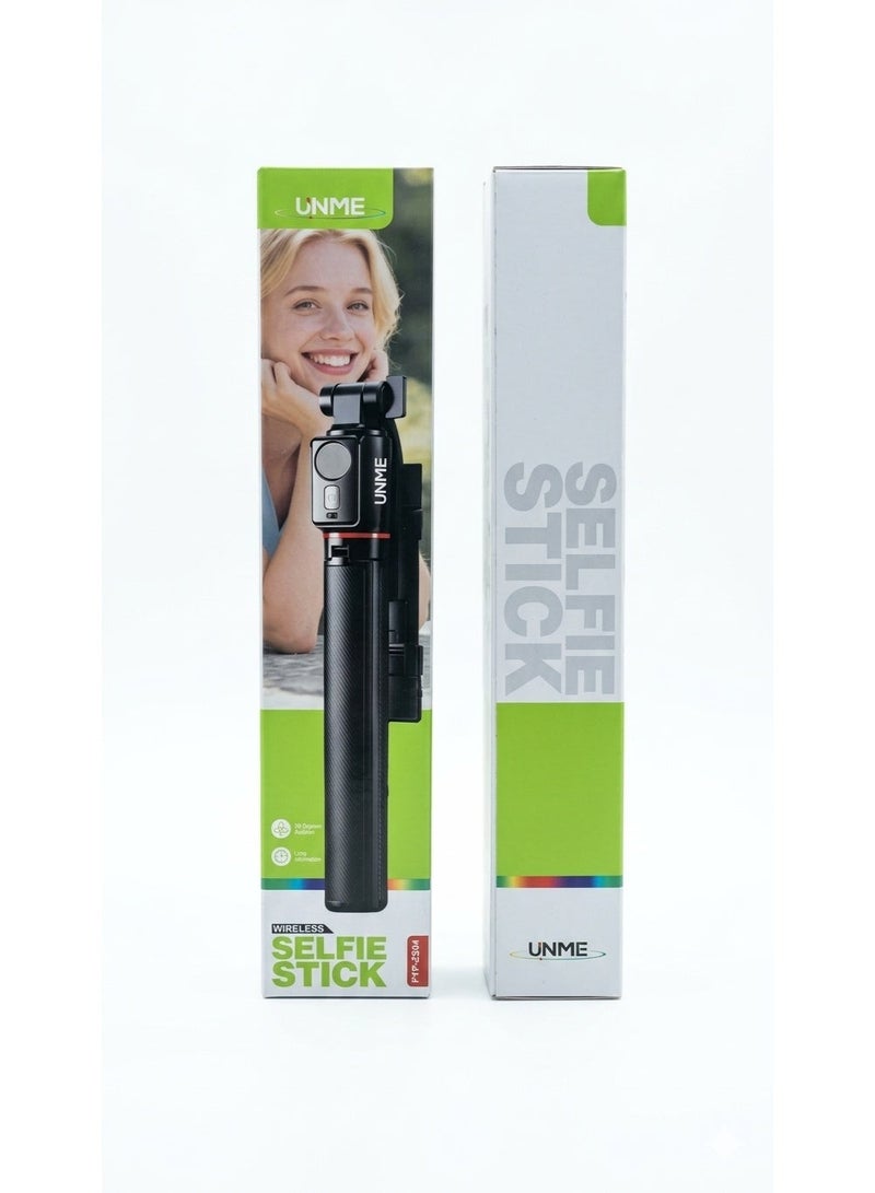 Wireless Selfie Stick Tripod with Bluetooth Remote – 360° Rotation, Extendable Phone Stand, and Integrated Tripod – Portable & Lightweight for Travel, Vlogging, and Photos - Image 2