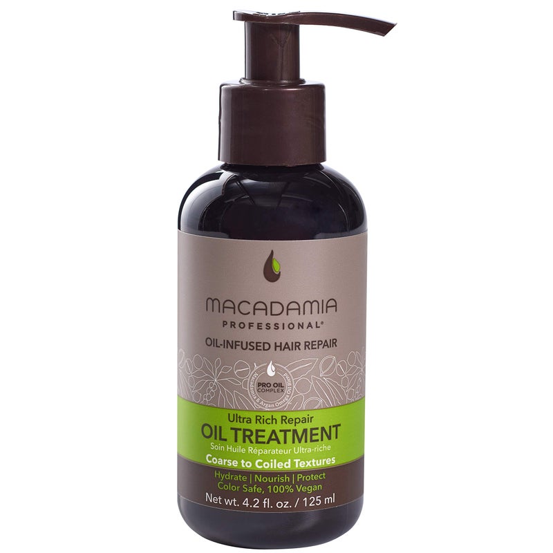 Macadamia Professional Ultra Rich Hair Repair Oil Treatment, 4.2oz - Image 1