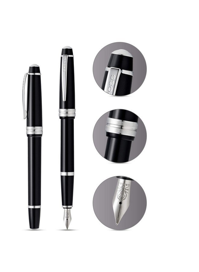 Cross Bailey Light Polished Black Resin Fountain Pen - Image 2