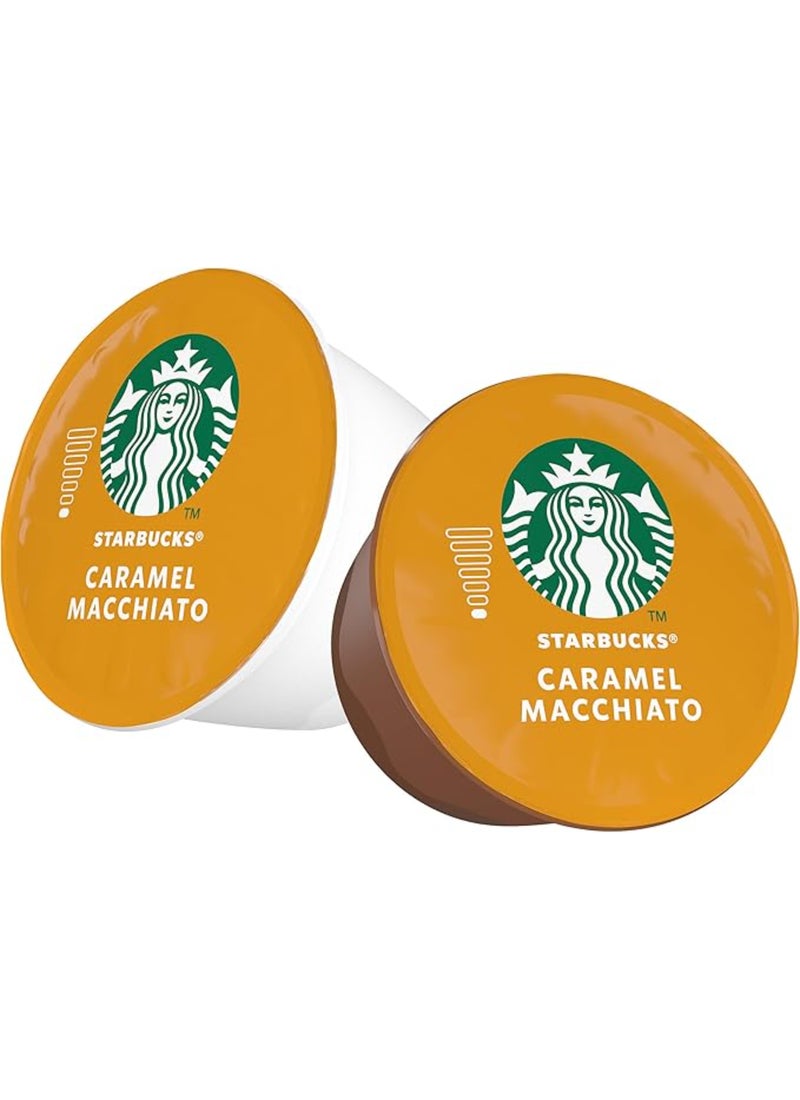 Nescafe Caramel Macchiato Coffee Pods 127.8grams - Image 2