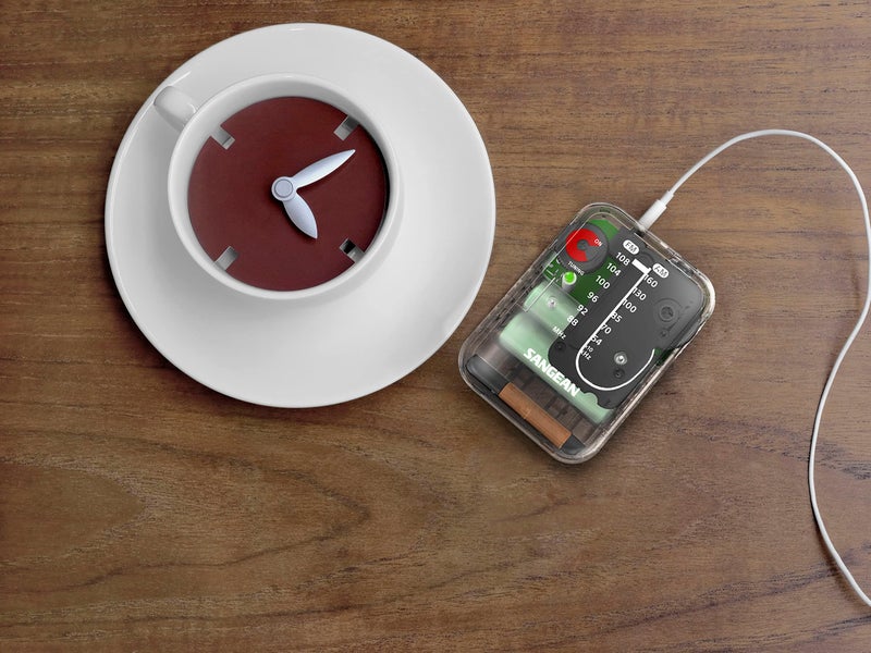 SANGEAN راديو جيب تناظري Sangean SR-32CL AM/FM (شفاف) - Image 2