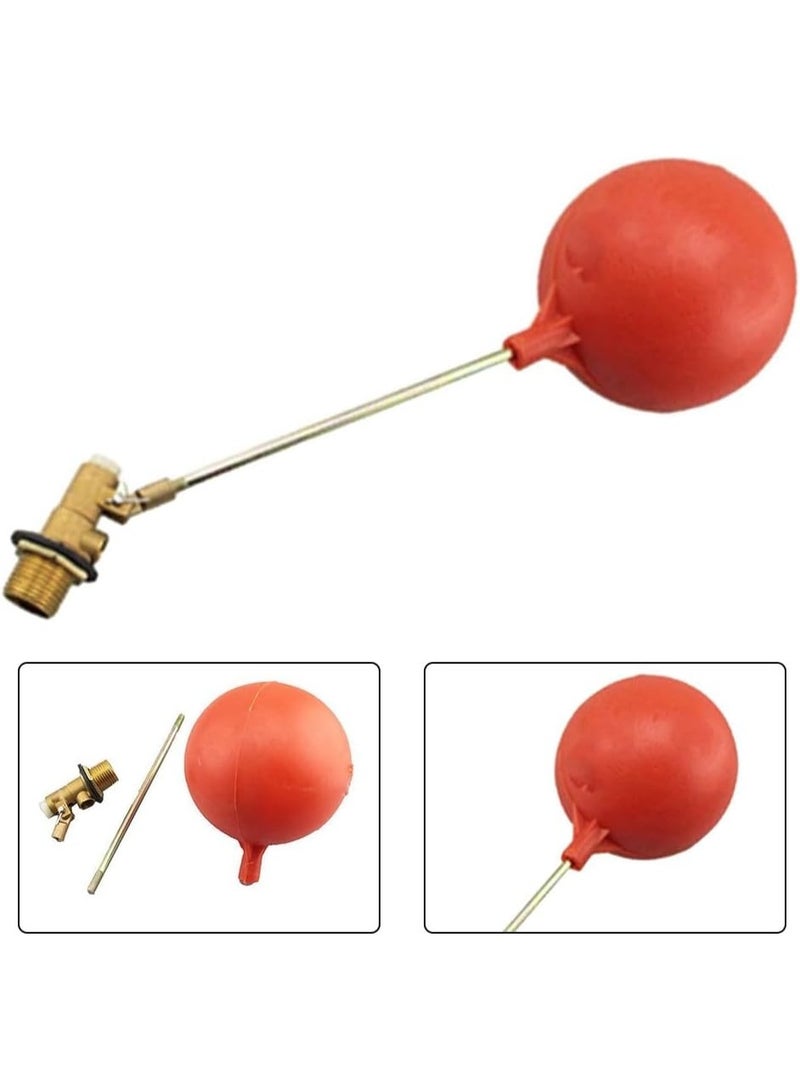 Fixer Brass Water Tank Float Valve – 1" & 3/4" Sizes | Anti-Leak Ball Valve for Cisterns, Ponds, and Aquariums - Image 5